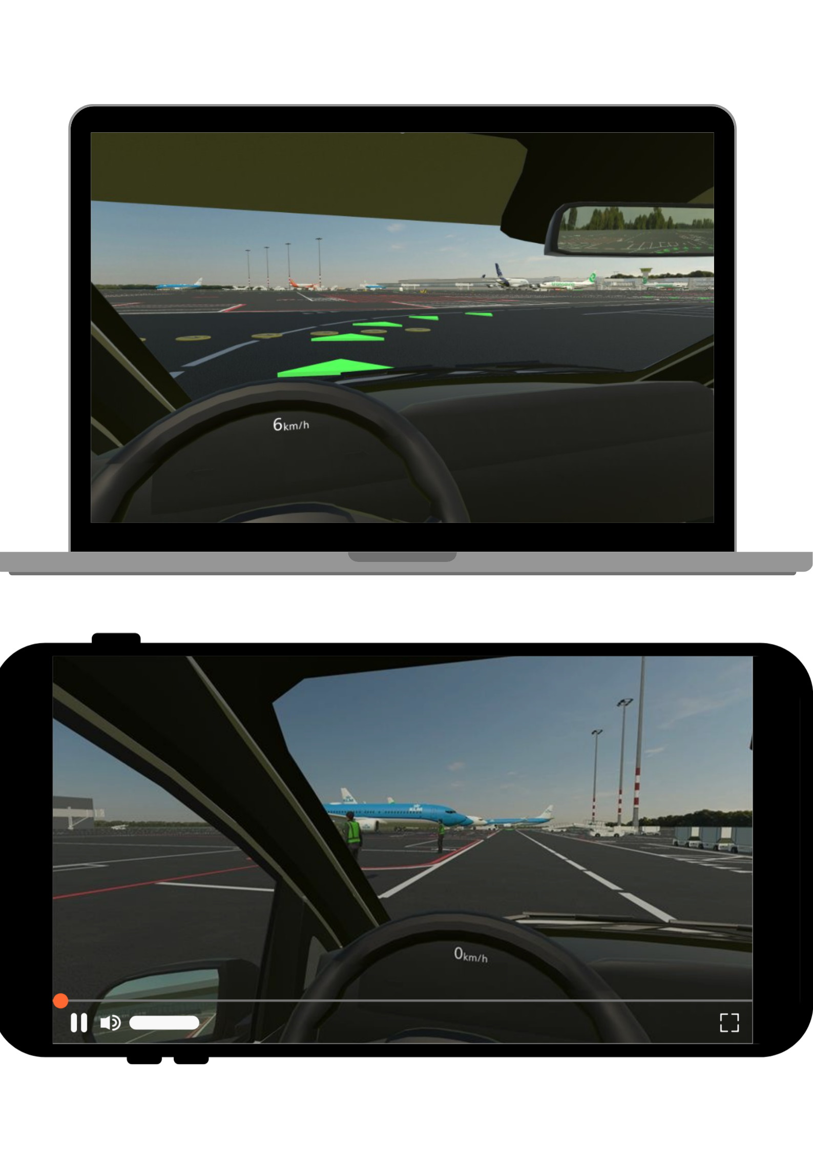 Image showing the 3D driving simulation